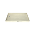 Redi Base® 34 In x 60 In Single Curb Tileable Shower Pan Base with Left Drain