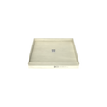 Redi Base® 36 In x 42 In Single Curb Tileable Shower Pan Base with Center Drain