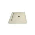 Redi Base® 36 In x 42 In Triple Curb Tileable Shower Pan Base with Center Drain