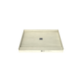 Redi Base® 36 In x 48 In Single Curb Tileable Shower Pan Base with Center Drain