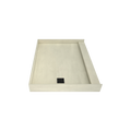 Redi Base® 36 In x 48 In Single Curb Tileable Shower Pan Base with Left Drain