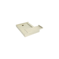 Base'N Bench® 36 In x 60 In Single Curb Tileable Shower Pan Base with Right Drain and Bench