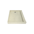 Redi Base® 36 In x 48 In Single Curb Tileable Shower Pan Base with Right Drain