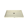Redi Base® 36 In x 60 In Single Curb Tileable Shower Pan Base with Center Drain