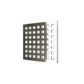 Redi Base® 36 In x 60 In Single Curb Tileable Shower Pan Base with Center Drain