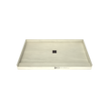 Redi Base® 36 In x 60 In Single Curb Tileable Shower Pan Base with Center Drain