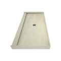 Redi Base® 36 In x 72 In Single Curb Tileable Shower Pan Base with Center Drain