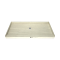 Redi Base® 36 In x 72 In Single Curb Tileable Shower Pan Base with Center Drain