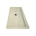 Redi Base® 36 In x 72 In Single Curb Tileable Shower Pan Base with Center Drain