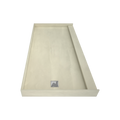Redi Base® 36 In x 72 In Single Curb Tileable Shower Pan Base with Left Drain