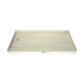 Redi Base® 36 In x 72 In Single Curb Tileable Shower Pan Base with Left Drain