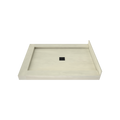 Redi Base® 48 In x 37 In Triple Curb Tileable Shower Pan Base with Center Drain