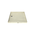 Redi Base® 48 In x 48 In Single Curb Tileable Shower Pan Base with Left Drain
