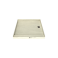 Redi Base® 48 In x 48 In Single Curb Tileable Shower Pan Base with Right Drain