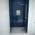 Redi Base® 48 In x 48 In Single Curb Tileable Shower Pan Base with Right Drain