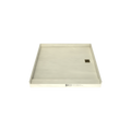 Redi Base® 48 In x 48 In Single Curb Tileable Shower Pan Base with Right Drain