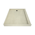 Redi Base® 48 In x 60 In Single Curb Tileable Shower Pan Base with Right Drain