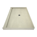 Redi Base® 48 In x 72 In Single Curb Tileable Shower Pan Base with Center Drain