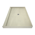Redi Base® 48 In x 72 In Single Curb Tileable Shower Pan Base with Center Drain