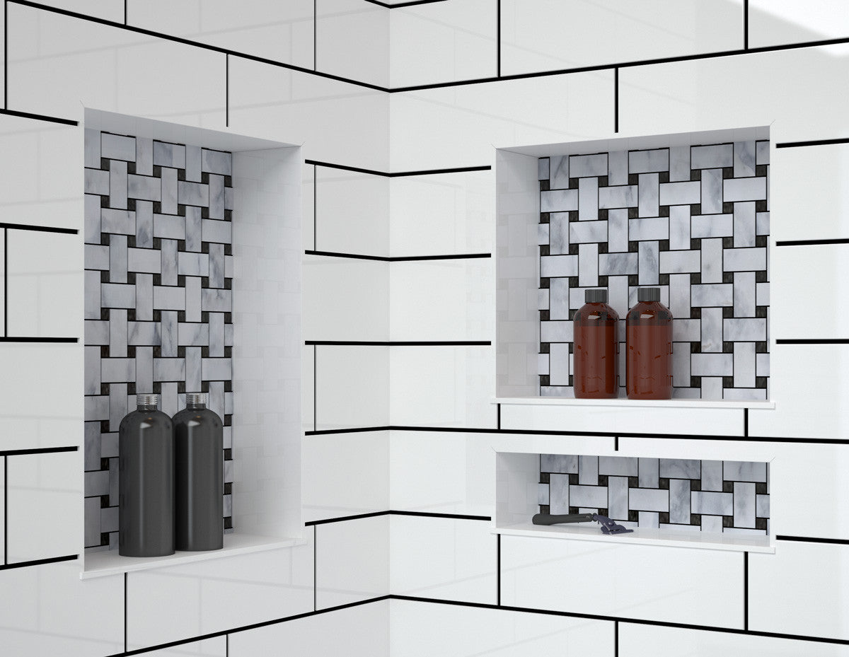 Redi Niche® Recessed Shower Shelves