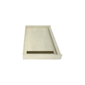 Redi Trench® 30 In x 48 In Single Curb Tileable Shower Pan Base with Left Drain and Linear Trench