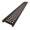 Redi Trench® 30 In x 48 In Left Double Threshold Corner Tileable Shower Pan Base with Right Drain and Linear Trench