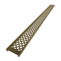 Redi Trench® 33 In x 48 In Barrier Free Tileable Shower Pan Base with Back Drain and Linear Trench