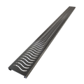 Redi Trench® 33 In x 48 In Barrier Free Tileable Shower Pan Base with Back Drain and Linear Trench