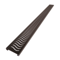 Redi Trench® 33 In x 48 In Barrier Free Tileable Shower Pan Base with Back Drain and Linear Trench