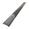 Redi Trench® 33 In x 48 In Barrier Free Tileable Shower Pan Base with Back Drain and Linear Trench
