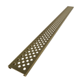Redi Trench® 33 In x 48 In Barrier Free Tileable Shower Pan Base with Back Drain and Linear Trench