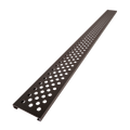 Redi Trench® 33 In x 48 In Barrier Free Tileable Shower Pan Base with Back Drain and Linear Trench