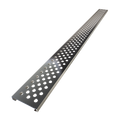 Redi Trench® 33 In x 48 In Barrier Free Tileable Shower Pan Base with Back Drain and Linear Trench