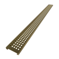 Redi Trench® 33 In x 48 In Barrier Free Tileable Shower Pan Base with Back Drain and Linear Trench