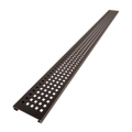Redi Trench® 33 In x 48 In Barrier Free Tileable Shower Pan Base with Back Drain and Linear Trench