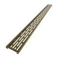 Redi Trench® 33 In x 48 In Barrier Free Tileable Shower Pan Base with Back Drain and Linear Trench