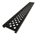 Redi Trench® 34 In x 60 In Single Curb Tileable Shower Pan Base with Left Drain and Linear Trench