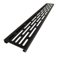 Redi Trench® 34 In x 60 In Double Threshold Corner Tileable Shower Pan Base with Right Drain and Linear Trench