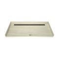 Redi Trench® 34 In x 72 In Barrier Free Tileable Shower Pan Base with Back Drain and Linear Trench
