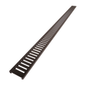 Redi Trench® 34 In x 72 In Barrier Free Tileable Shower Pan Base with Back Drain and Linear Trench
