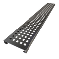 Redi Trench® 36 In x 60 In Single Curb Tileable Shower Pan Base with Right Drain and Linear Trench