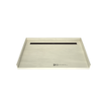 Redi Trench® 39 In x 60 In Barrier Free Tileable Shower Pan Base with Back Drain and Linear Trench