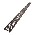 Redi Trench® 39 In x 60 In Barrier Free Tileable Shower Pan Base with Back Drain and Linear Trench