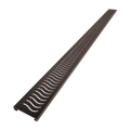 Redi Trench® 39 In x 60 In Barrier Free Tileable Shower Pan Base with Back Drain and Linear Trench