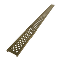 Redi Trench® 39 In x 60 In Barrier Free Tileable Shower Pan Base with Back Drain and Linear Trench