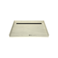 Redi Trench® 39 In x 60 In Barrier Free Tileable Shower Pan Base with Back Drain and Linear Trench
