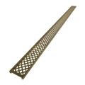 Redi Trench® 40 In x 72 In Barrier Free Tileable Shower Pan Base with Back Drain and Linear Trench