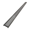 Redi Trench® 40 In x 72 In Barrier Free Tileable Shower Pan Base with Back Drain and Linear Trench