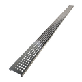 Redi Trench® 40 In x 72 In Barrier Free Tileable Shower Pan Base with Back Drain and Linear Trench