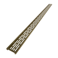 Redi Trench® 40 In x 72 In Barrier Free Tileable Shower Pan Base with Back Drain and Linear Trench